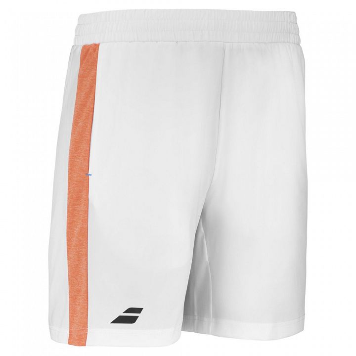 Babolat Play Shorts White / Orange